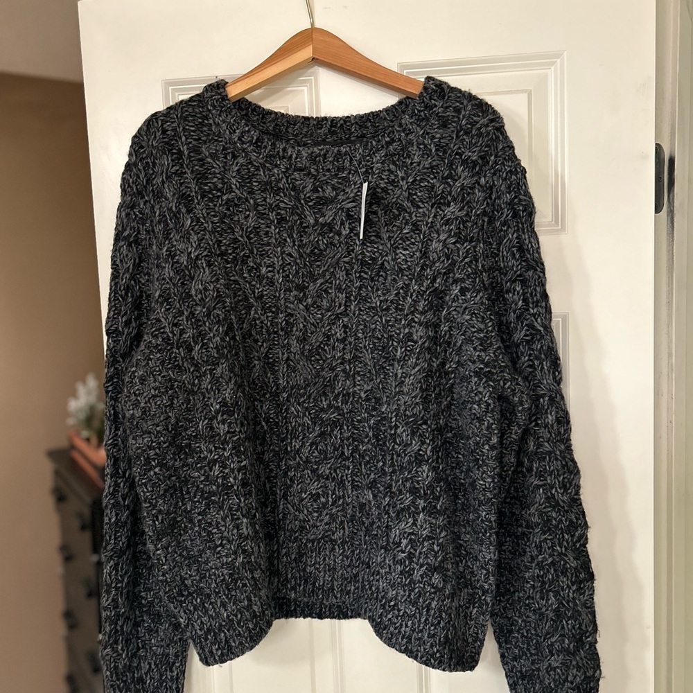 Banana Republic cable knit oversized sweater XL